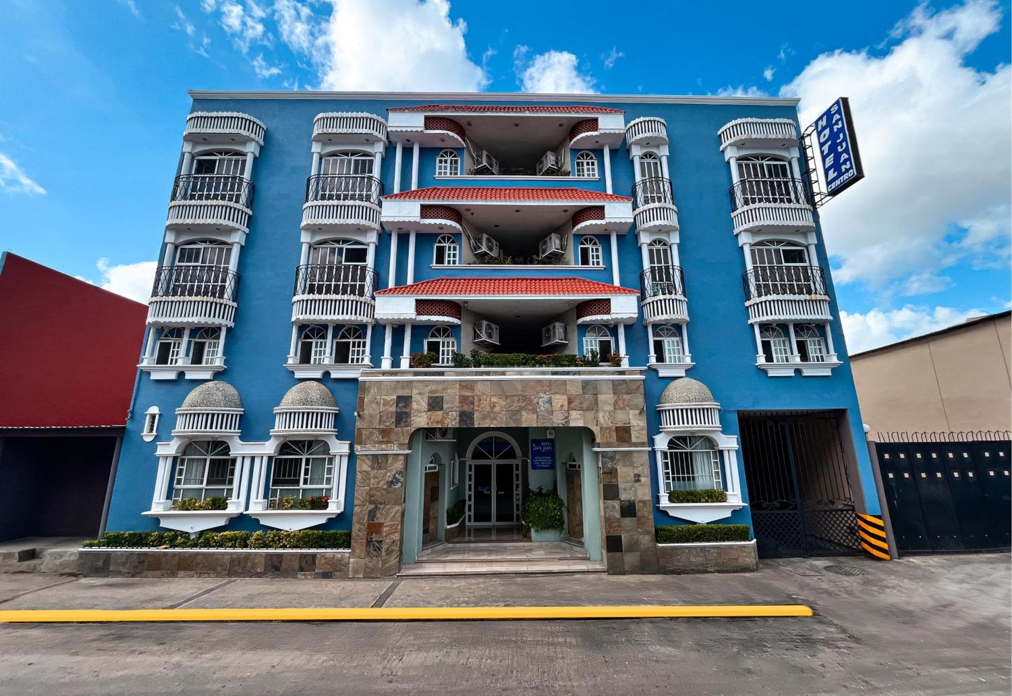 Hotel San Juan Centro Вильяэрмоса Экстерьер фото